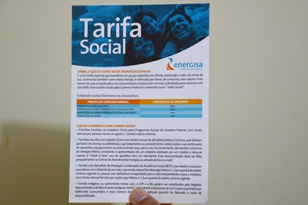 Left or right tarifa social