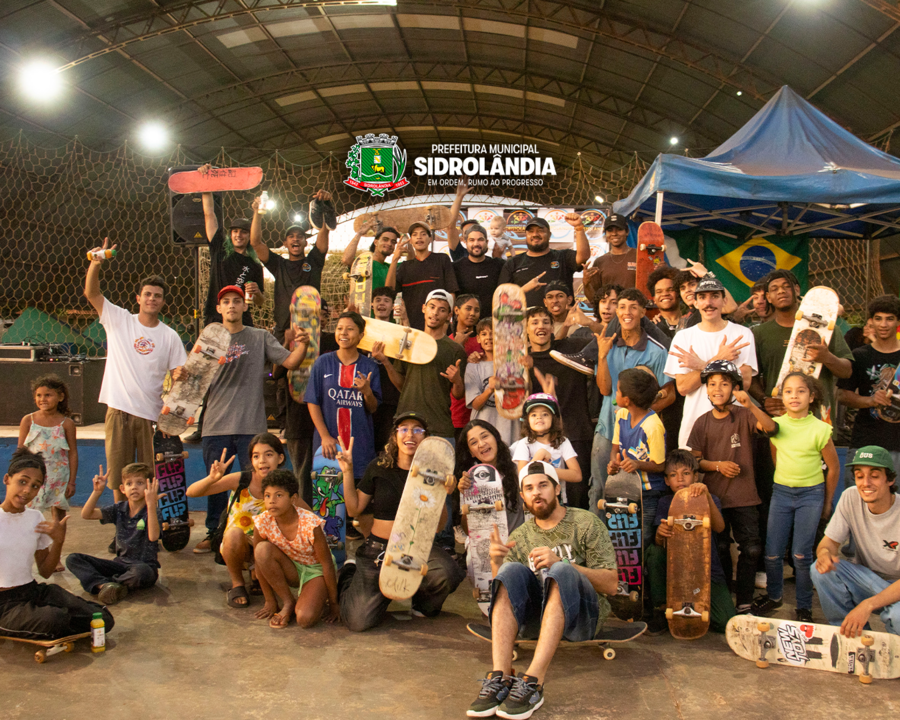 Sidrolândia promove campeonato de skate e incentiva a participação da juventude no esporte