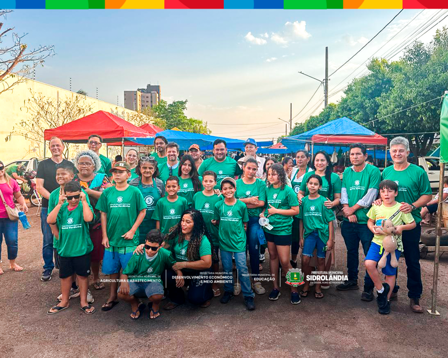 Lançamento do Recicla Verdinho movimenta a Feira do Brizola com os primeiros “Verdinhos”