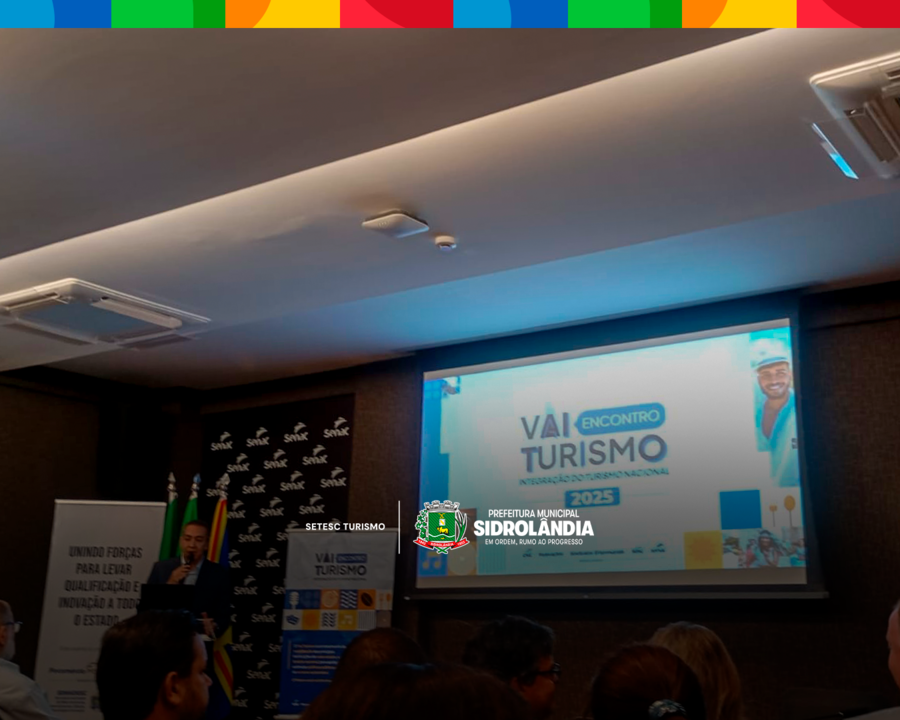 Sidrolândia participa de palestra sobre o programa “Vai Turismo - Rumo ao Futuro”