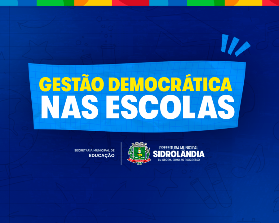 Homologadas as chapas que concorrem à direção das escolas municipais de Sidrolândia, confira