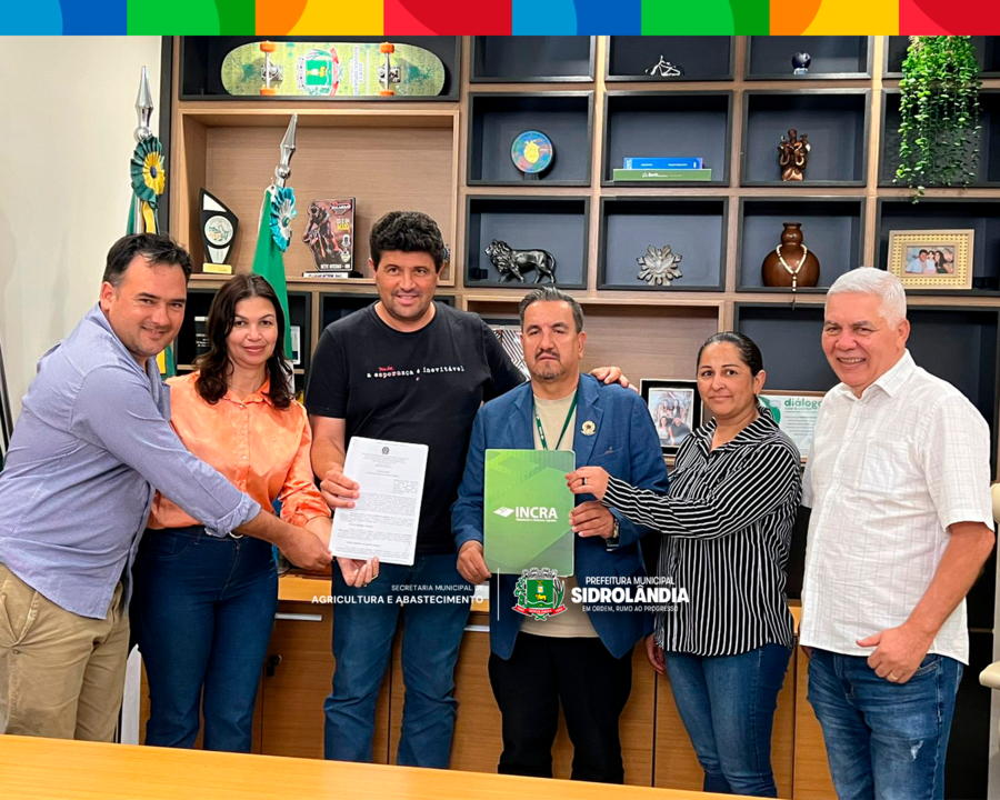 Sidrolândia adere ao Programa Terra Cidadã e amplia ações de apoio à reforma agrária e regularização fundiária