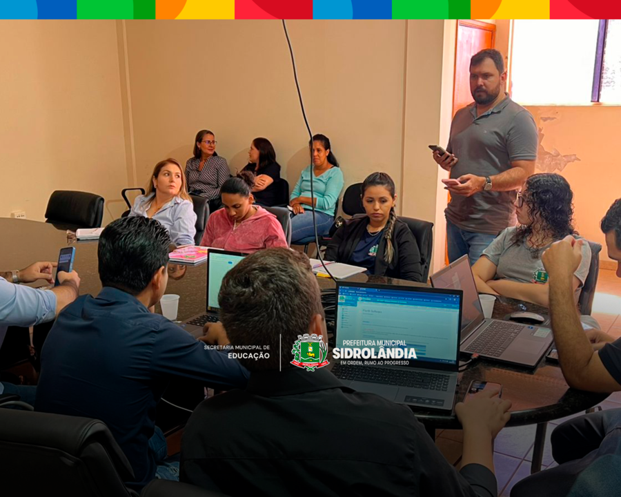 Matrícula digital 2026: capacitação marca primeira etapa de implantação nas escolas de Sidrolândia