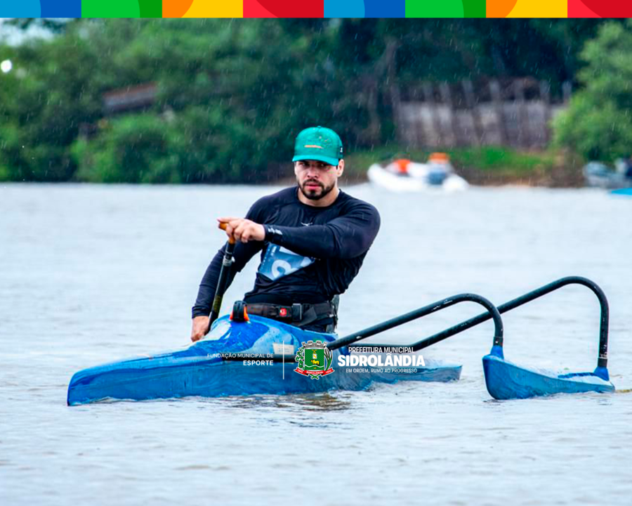 Sidrolandense Alan Nantes conquista título pan-americano de paracanoagem 2025