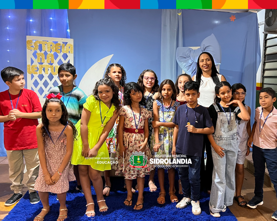 Estrelas na Leitura: 65 alunos são reconhecidos por dedicação à leitura na Escola Sandro Luiz