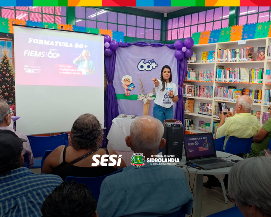Projeto 60+: segunda turma de 2025 conclui formação em inclusão digital em Sidrolândia
