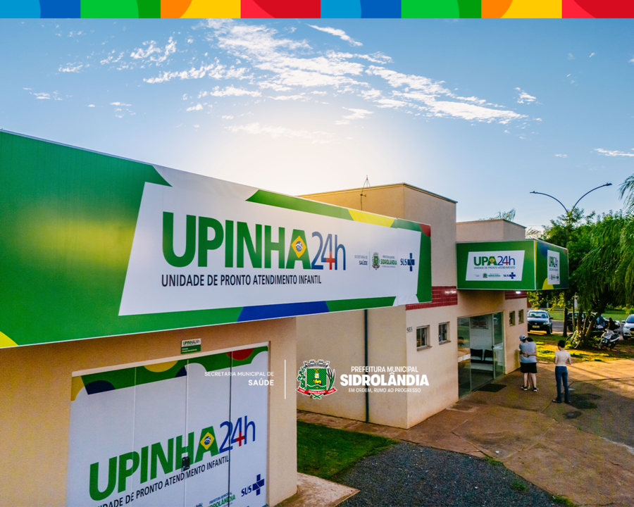 Prefeitura de Sidrolândia inaugura Upinha 24h, unidade exclusiva para atendimento infantil
