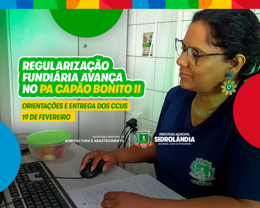 Regularização fundiária avança no PA Capão Bonito II e famílias receberão CCU, confira os lotes