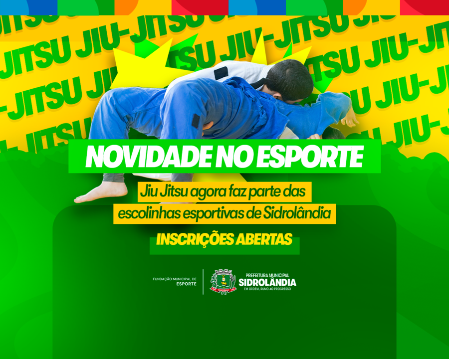 Inscrições abertas: Jiu-Jitsu chega como novidade no esporte para crianças e adolescentes em Sidrolândia