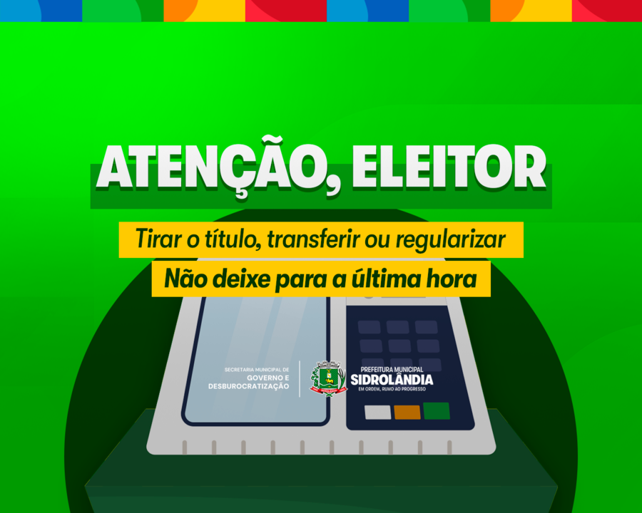 Prazo para solicitar título, transferência ou regularização eleitoral vai até 6 de maio de 2026