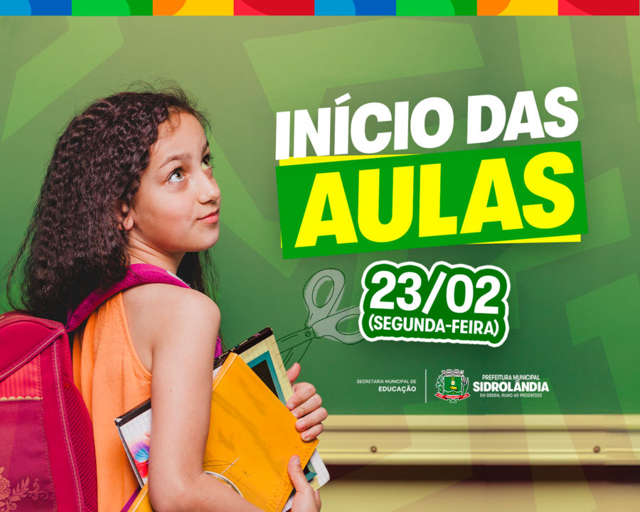 Ano letivo inicia dia 23 e Rede Municipal está pronta para receber os alunos