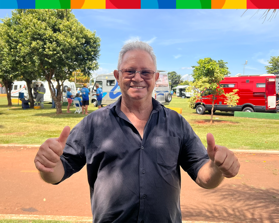 Motorhomes movimentam o Parque Leonel Brizola e colocam Sidrolândia como primeira parada da rota