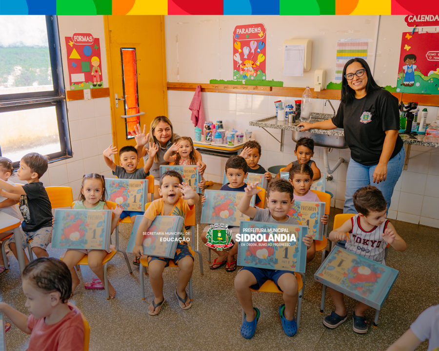 Sidrolândia fortalece Educação Infantil com novo material didático para o Maternal II