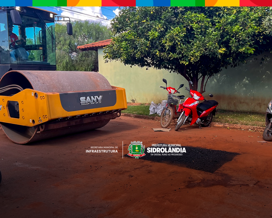 Manutenção das ruas segue com operação tapa buraco em diversos pontos da cidade