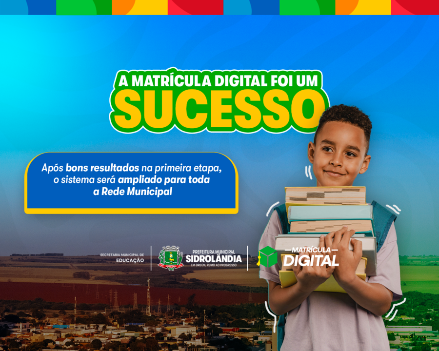 Após sucesso inicial, matrícula digital será implantada em toda a Rede Municipal