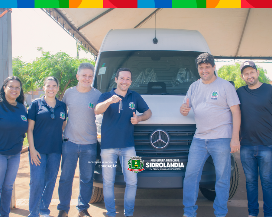 Educação adquire novo veículo para a distribuição da merenda escolar em Sidrolândia