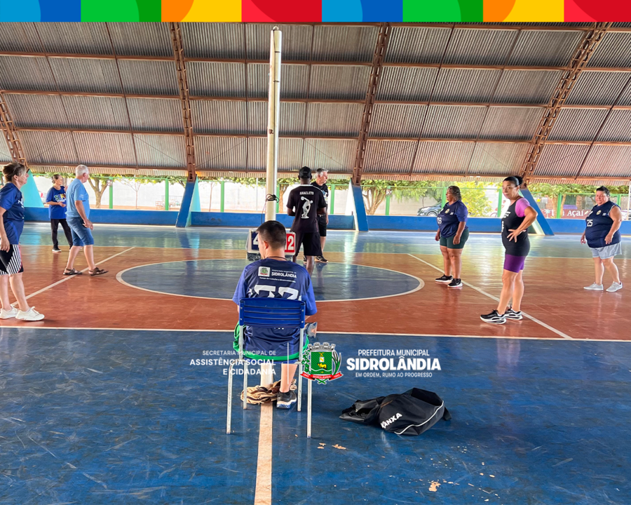 Vôlei adaptado reúne idosos e incentiva qualidade de vida em Sidrolândia