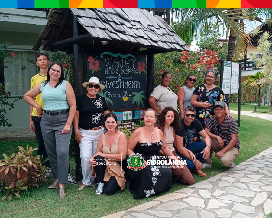 Ganhadores dos projetos educacionais da Prefeitura de Sidrolândia viveram experiência especial no litoral nordestino