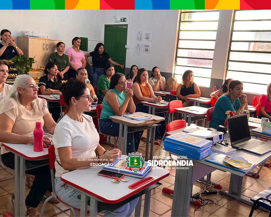 Formação de professores marca início do Programa de Leitura e Escrita na Educação Infantil em Sidrolândia