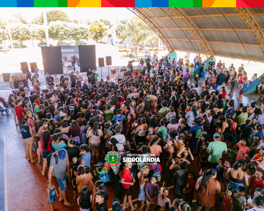 Sidrolândia Mais Doce leva alegria e momentos especiais para crianças da Rede Municipal