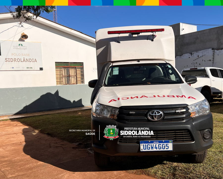 Sidrolândia entrega nova ambulância para a saúde indígena 