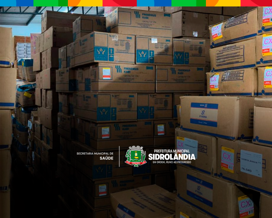 Novos medicamentos chegam e reforçam estoque da Saúde em Sidrolândia
