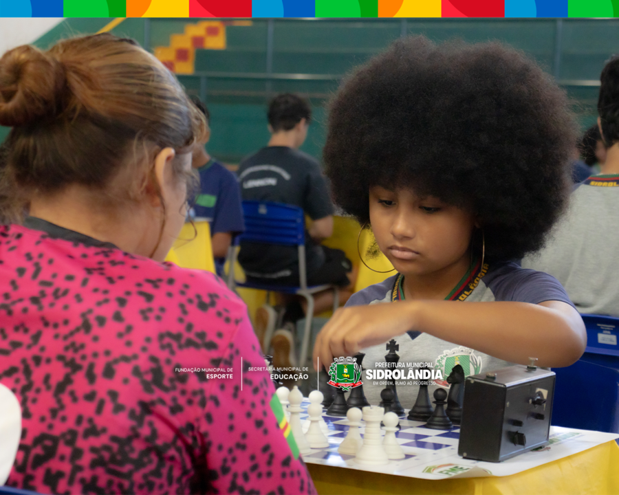 Xadrez abre os Jogos Escolares 2026 e reúne 180 estudantes em Sidrolândia 