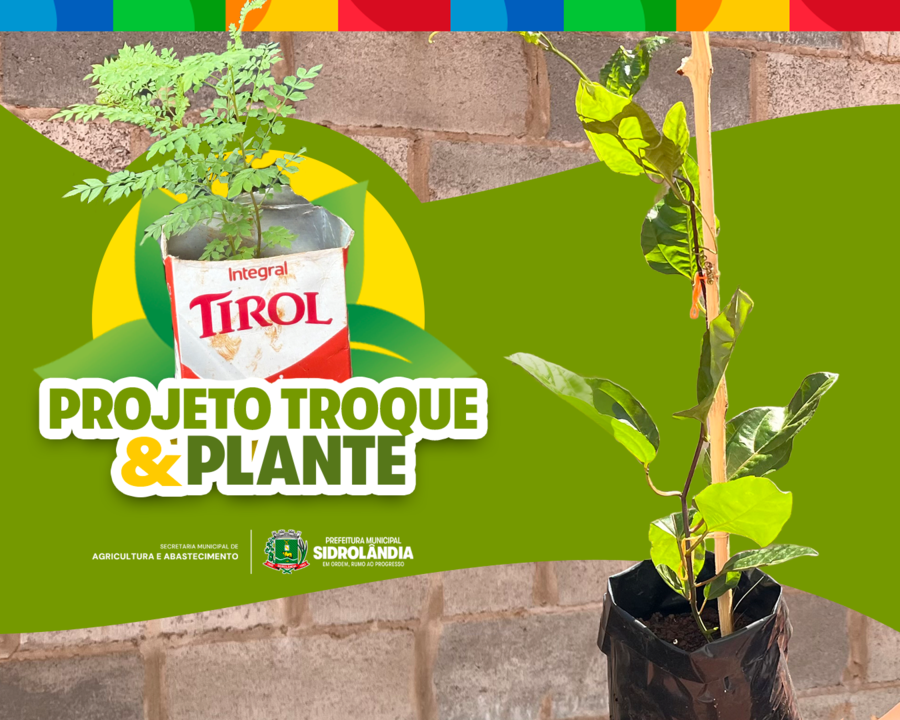 Projeto Troque & Plante chegará a quatro localidades da zona rural de Sidrolândia, confira
