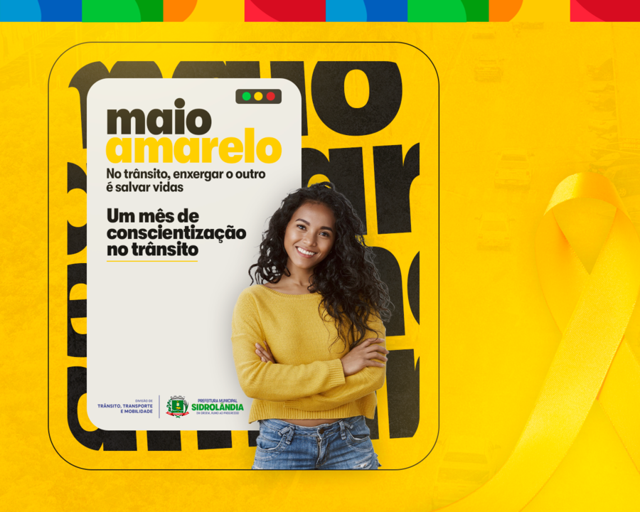 Maio Amarelo tem início em Sidrolândia com ações educativas voltadas à segurança no trânsito