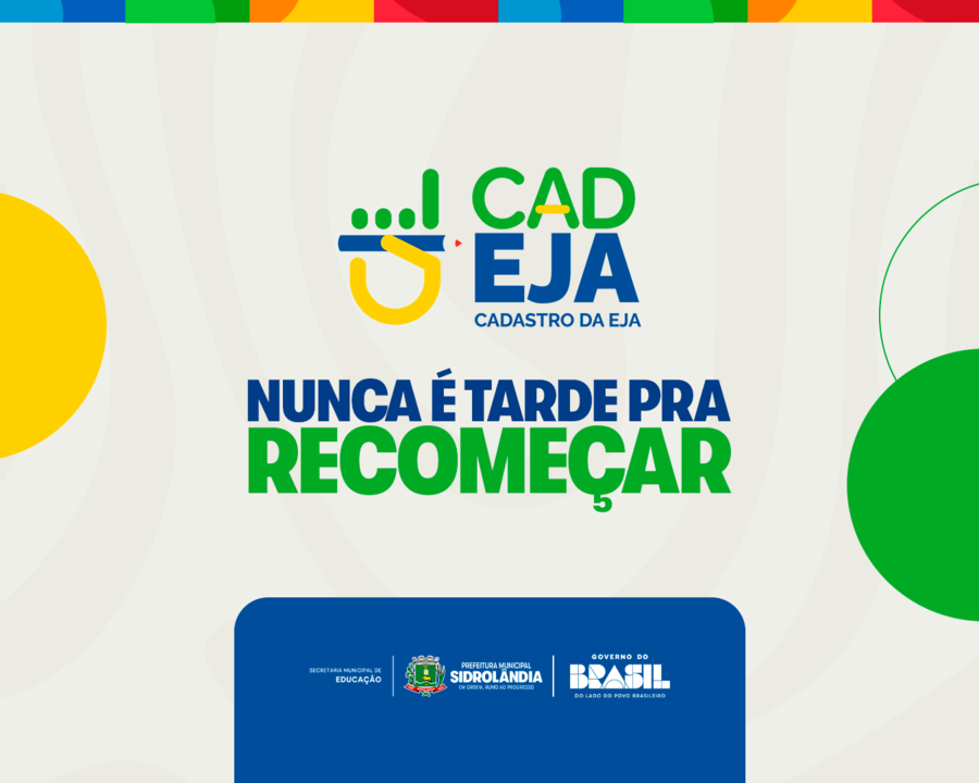 CadEJA amplia acesso à educação e oferece oportunidade para jovens e adultos retomarem os estudos em Sidrolândia