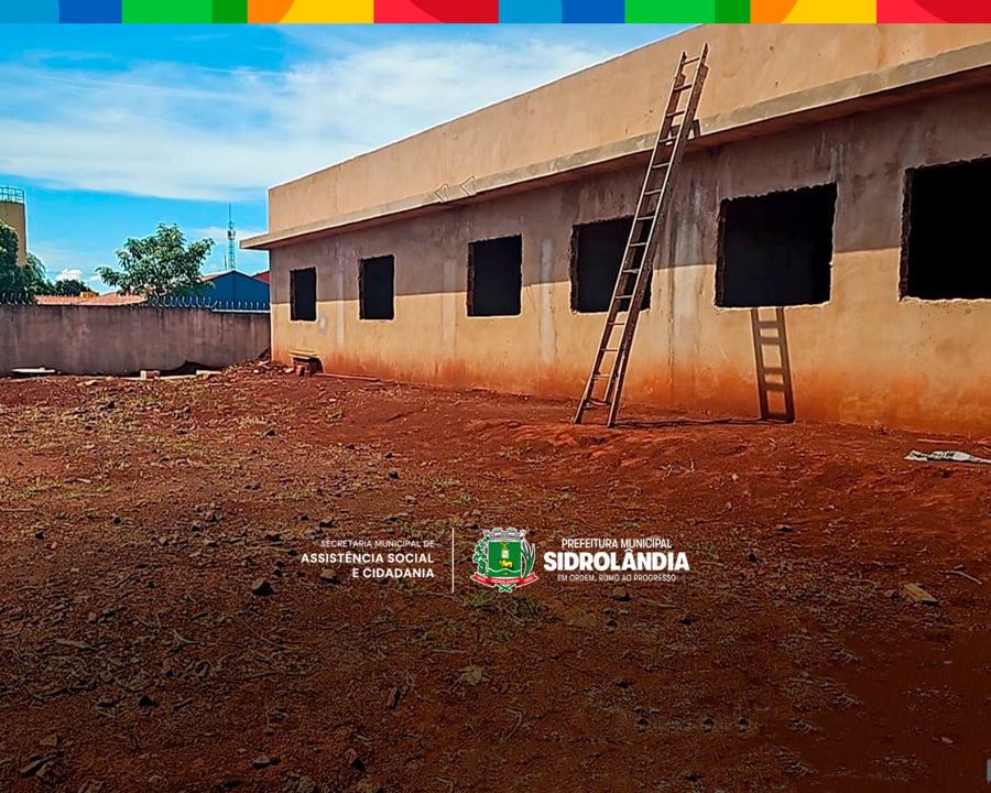 Construção do CRAS Cascatinha II entra em fase de conclusão em Sidrolândia