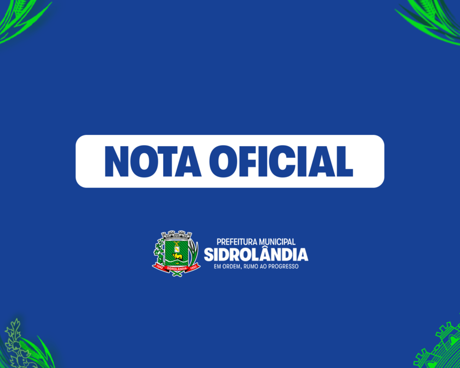 Nota Oficial
