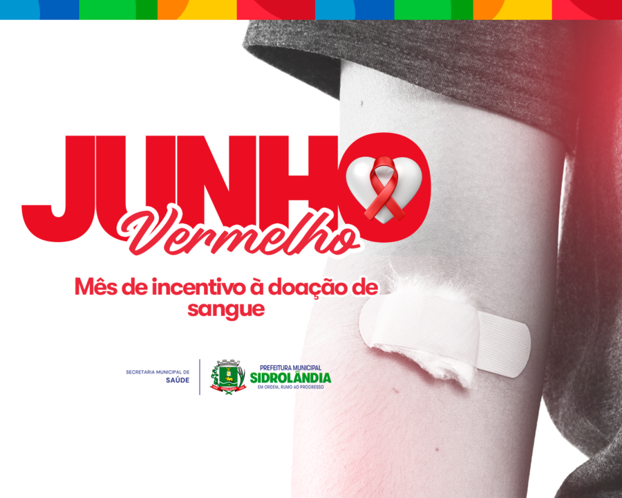 Junho Vermelho destaca importância da doação de sangue e solidariedade 