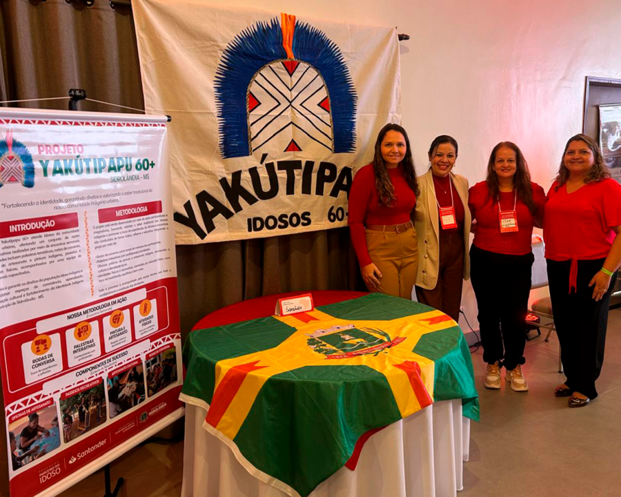 Sidrolândia participa de Formação Nacional do Parceiro do Idoso promovida pelo Banco Santander