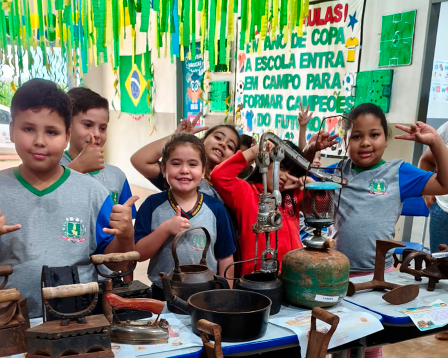 Projeto “Conectando Memórias” aproxima estudantes da história de Sidrolândia