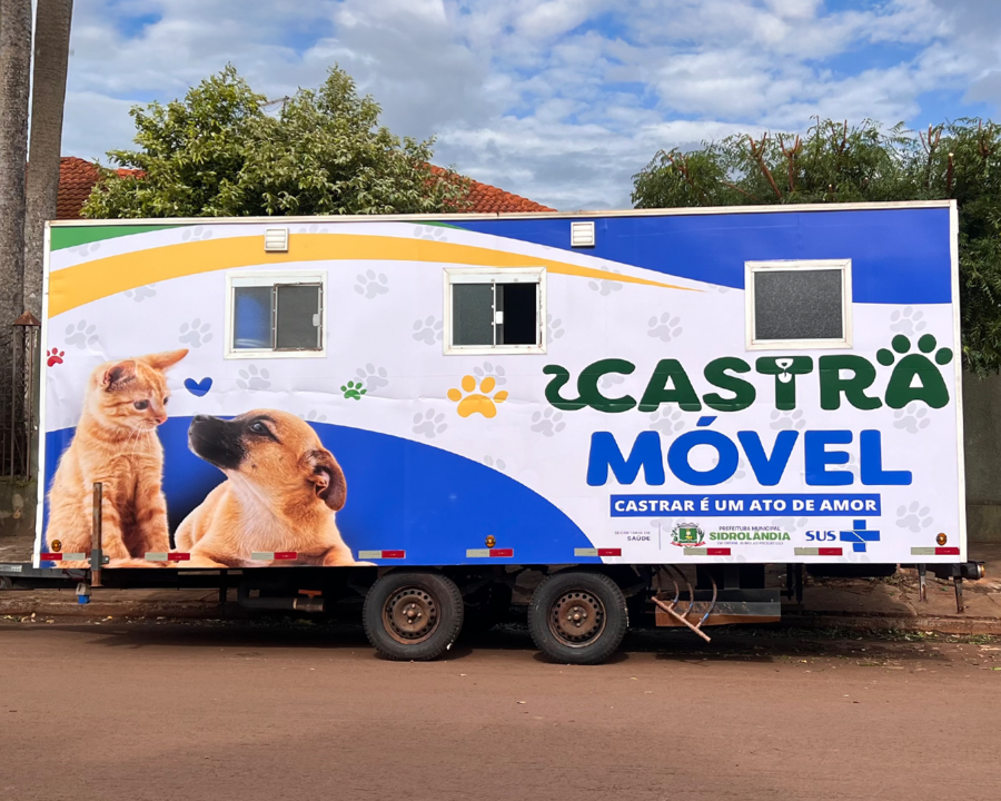 Castramóvel fortalece ações de saúde pública e bem-estar animal em Sidrolândia; confira o cronograma das próximas etapas 