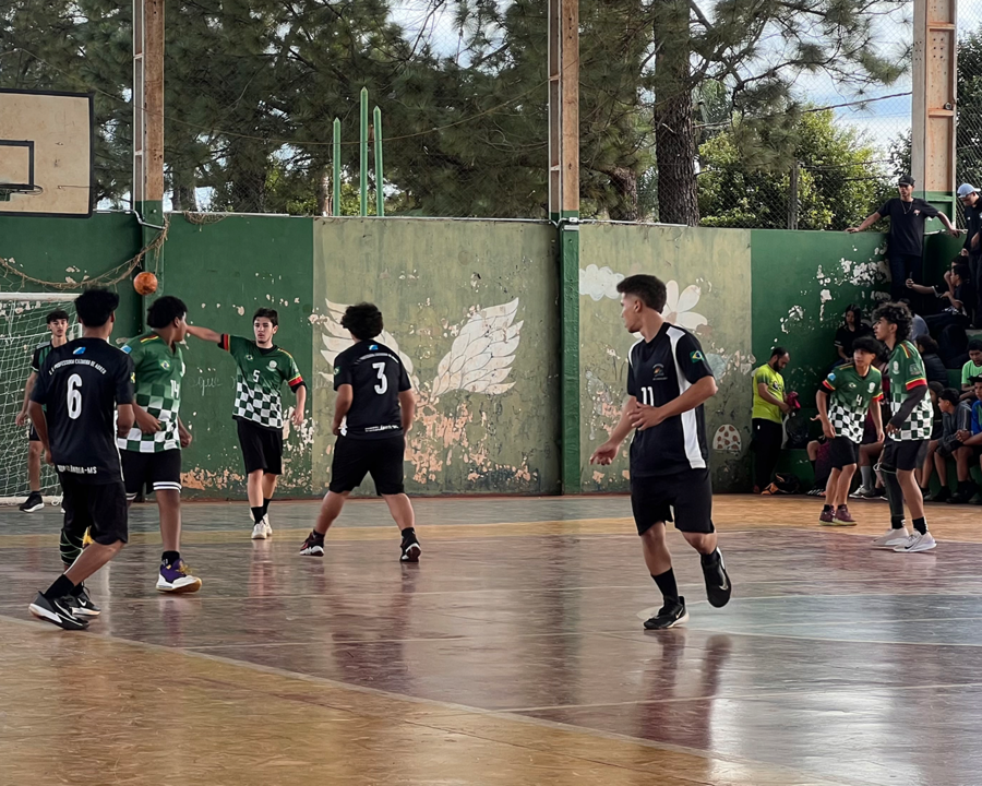 Handebol reúne estudantes em mais uma etapa dos Jogos Escolares 2026