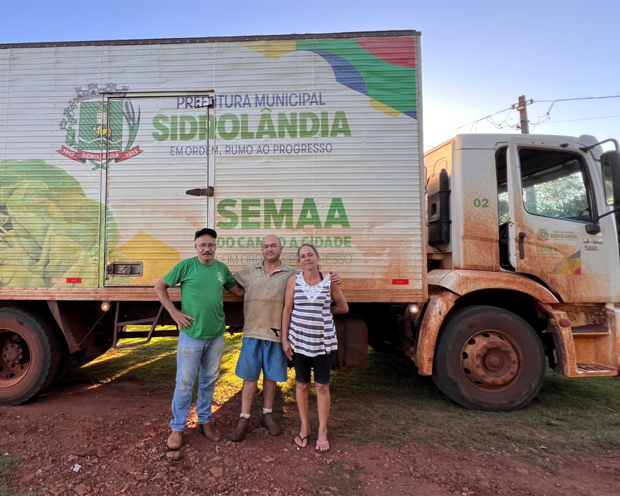 Transporte gratuito da produção fortalece agricultura familiar e amplia presença de Sidrolândia na Ceasa-MS