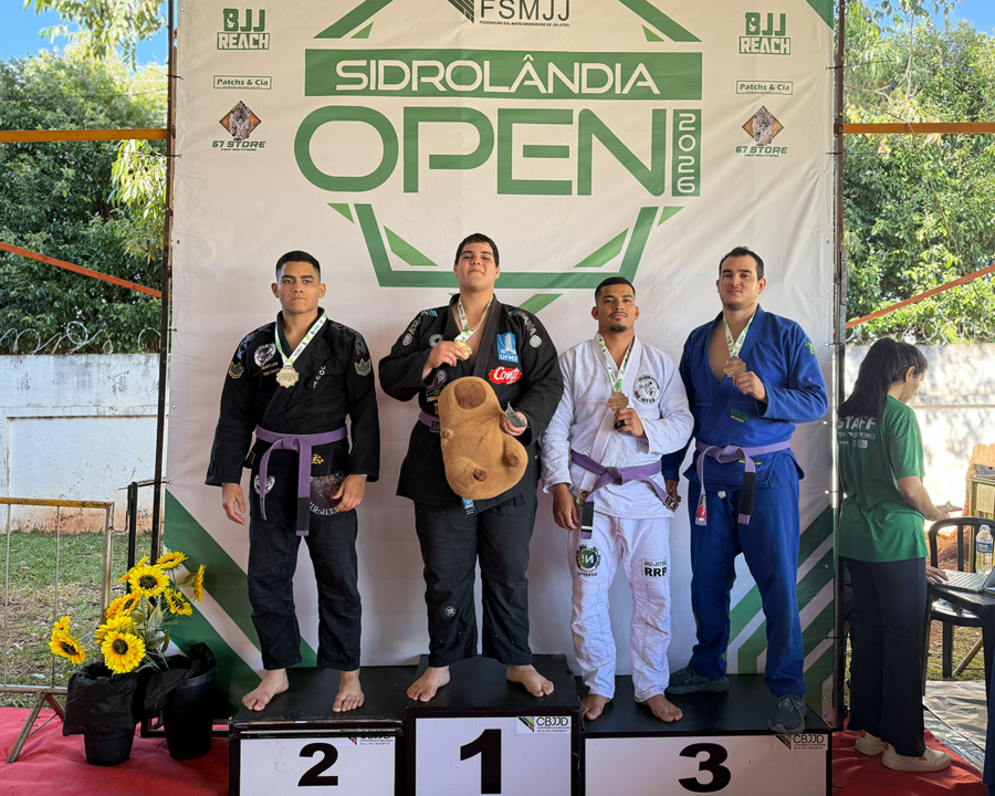 Open Sidrolândia 2026 reúne mais de 480 atletas e destaca talentos do Jiu-Jitsu sul-mato-grossense