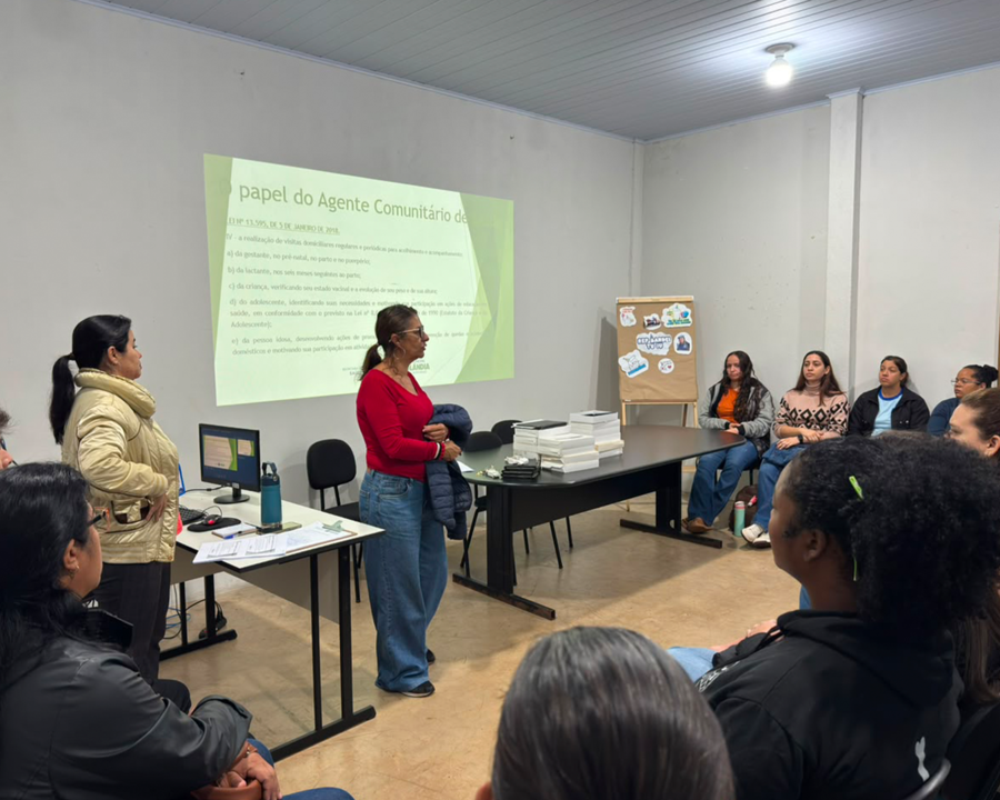 Receba a visita do Agente Comunitário de Saúde e mantenha seu cadastro atualizado 