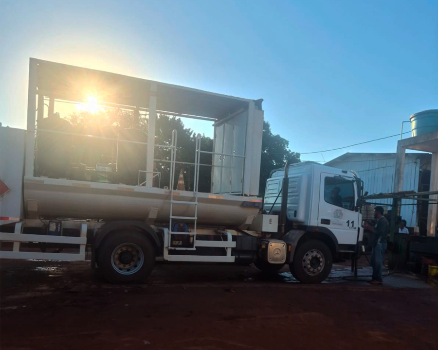 Manutenção preventiva integra rotina de conservação da frota da Secretaria de Infraestrutura