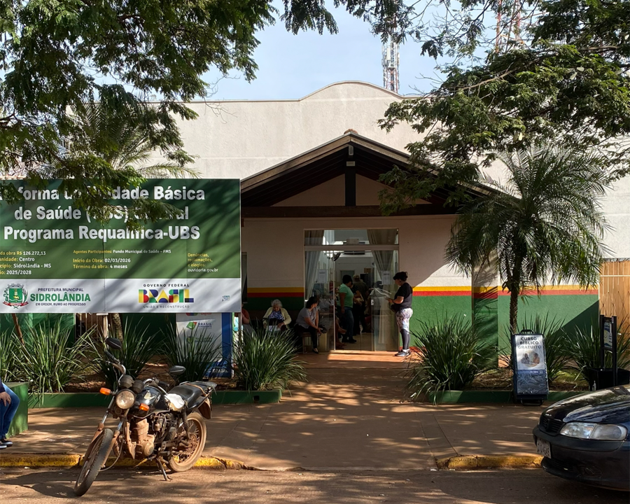 Unidade de Saúde Central entra em reforma e serviços serão transferidos para a ESF Jandaia