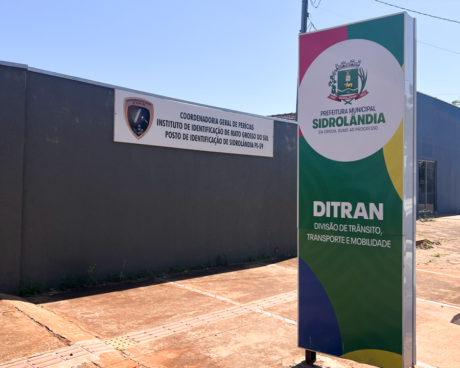 Novo endereço do Posto de Identificação já está em funcionamento em Sidrolândia