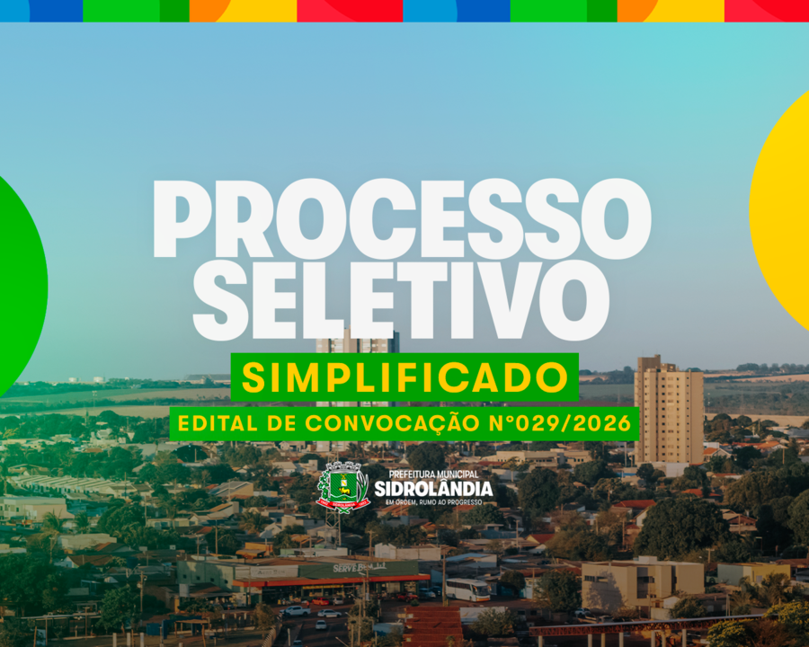Processo Seletivo: Edital nº 029/2026 convoca candidatos para contratação de motoristas de veículos pesados