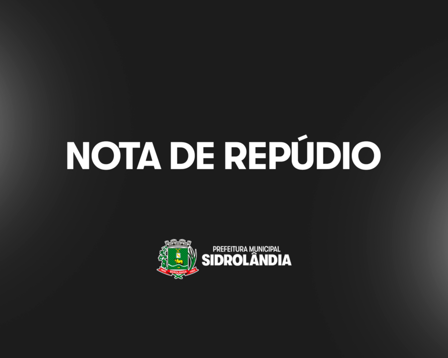 NOTA DE REPÚDIO