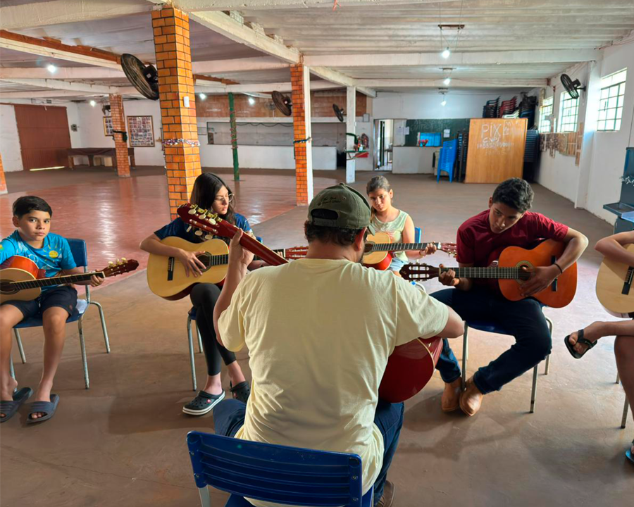 Fundação de Cultura tem vagas abertas para turmas de violão e sanfona