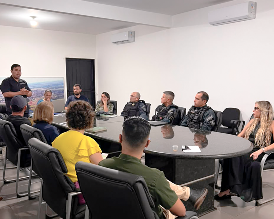 Reunião técnica debate segurança no trânsito e micromobilidade em Sidrolândia