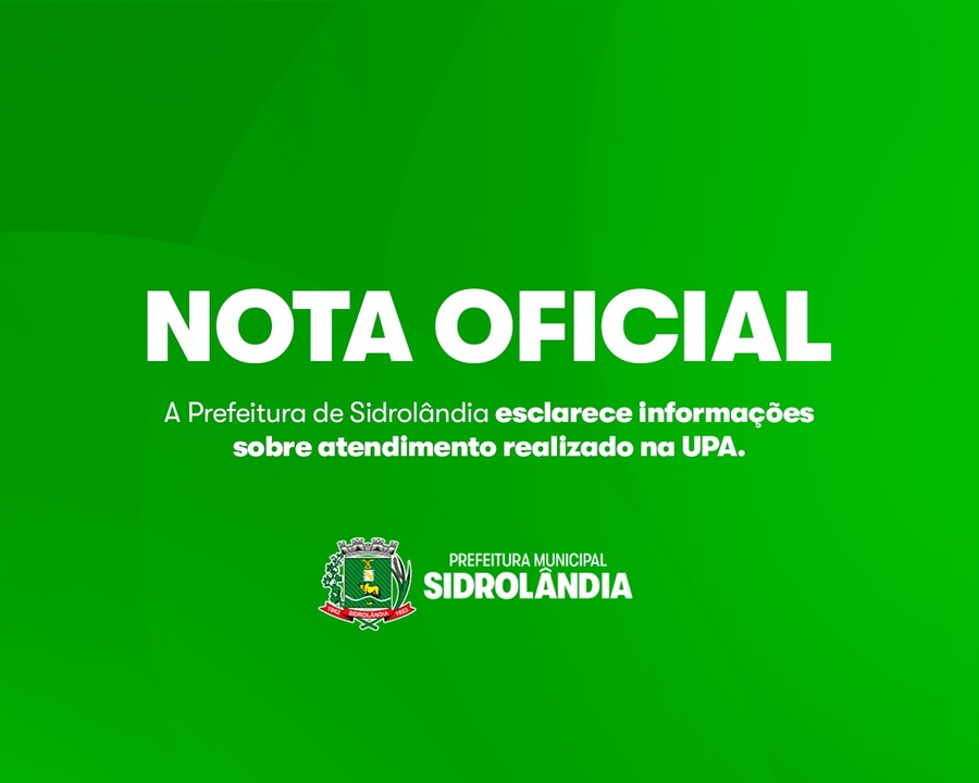  Nota de esclarecimento sobre atendimento realizado na UPA