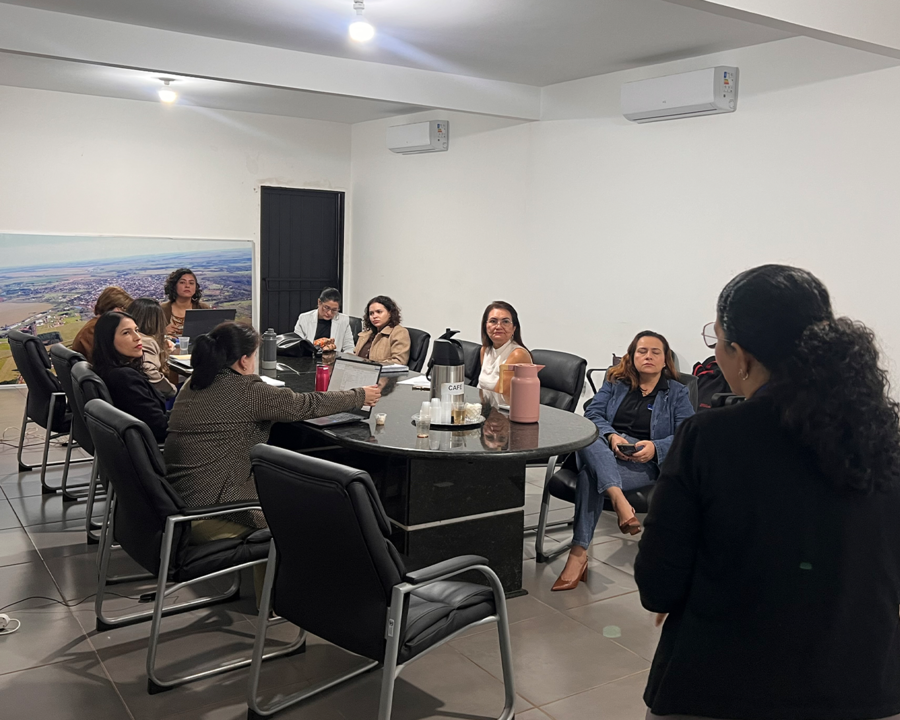 Equipes da SED/MS, CRE2 e Associação Bem Comum realizam visita técnica sobre alfabetização em Sidrolândia