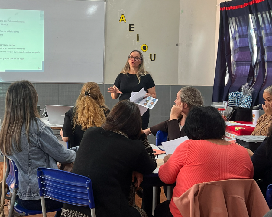 Professores dos Anos Iniciais participam do Módulo III do Programa MS Alfabetiza em Sidrolândia